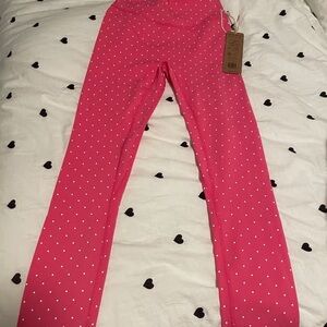 Acta leggings valentines XS sold out high demand poko dot